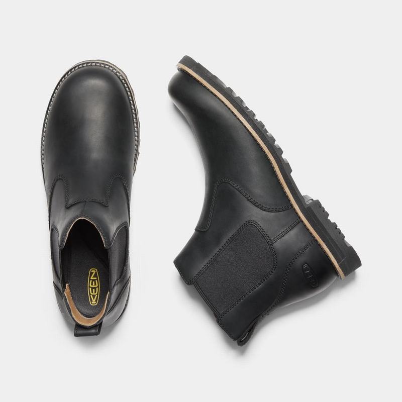 Keen The 59' Mens Chelsea Boots Black Online Sale (8659-XYRJS)